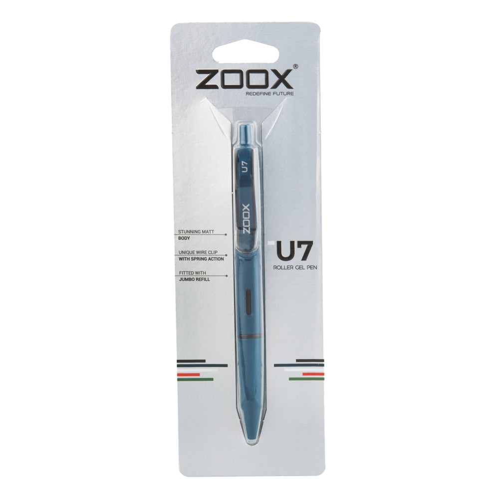Flair Zoox U7 Roller Gel Pen (Blue) - 1 U
