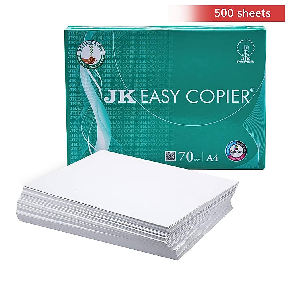 JK Easy Copier 70 GSM A4 Paper - 500 U