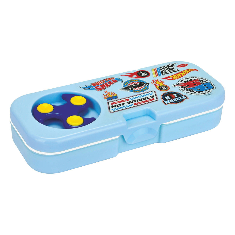 Pratap Hot Wheels Pencil Box (Blue) - 1 U