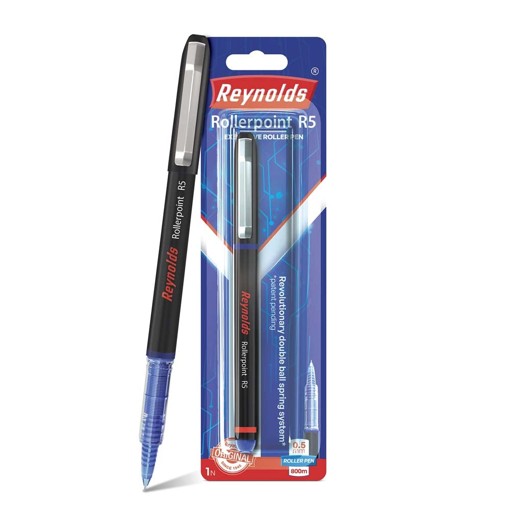 Reynolds Rollerpoint R5 Blister Blue Ball Pen - 1 U