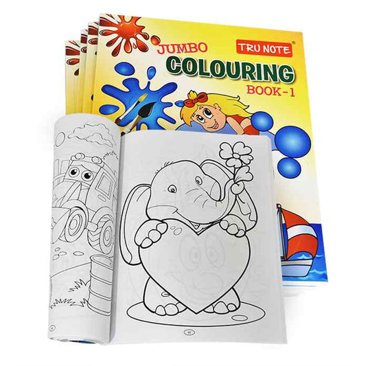 Tru Note Jumbo Colouring Book - 120 Pages - 1 U