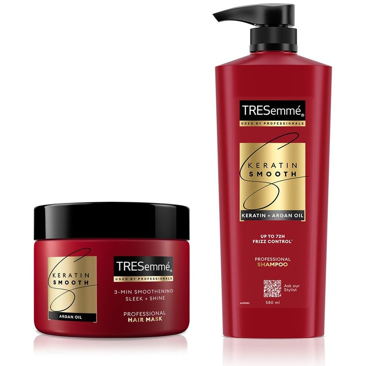 TRESemme Women Set of Keratin Smooth Shampoo & Mask