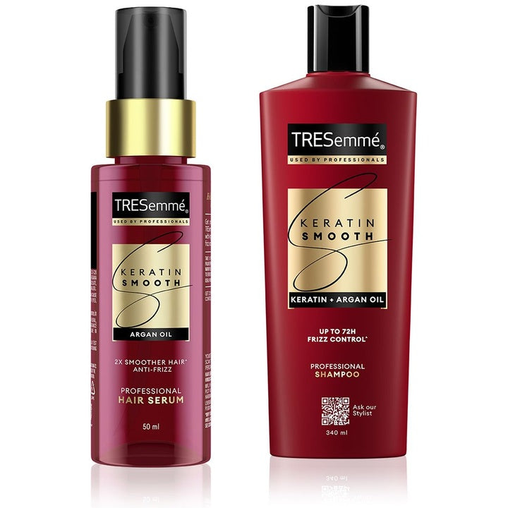 TRESemme Keratin Smooth Pro Collection Shampoo 340ml & Hair Serum 50 ml