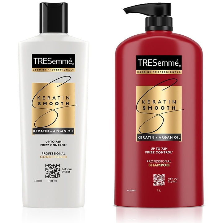 TRESemme Set of Keratin Smooth Shampoo 1 L + Keratin Smooth Conditioner 190 ml