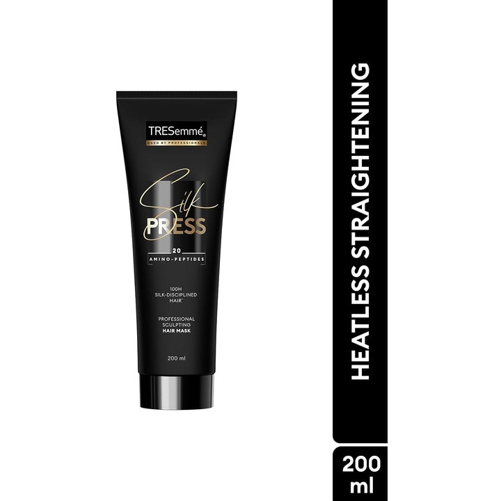 TRESemme Silk Press Sculpting Hair Mask 20 Amino-Peptides for Silky Straight Hair - 200ml