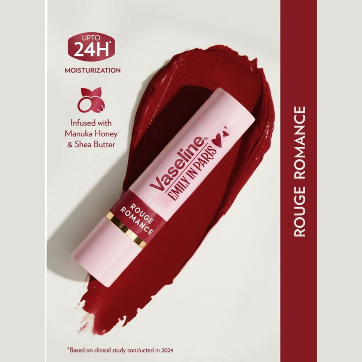 Vaseline Emily in Paris Limited Edition Tinted Lip Balm Stick 3g - Rouge Romance
