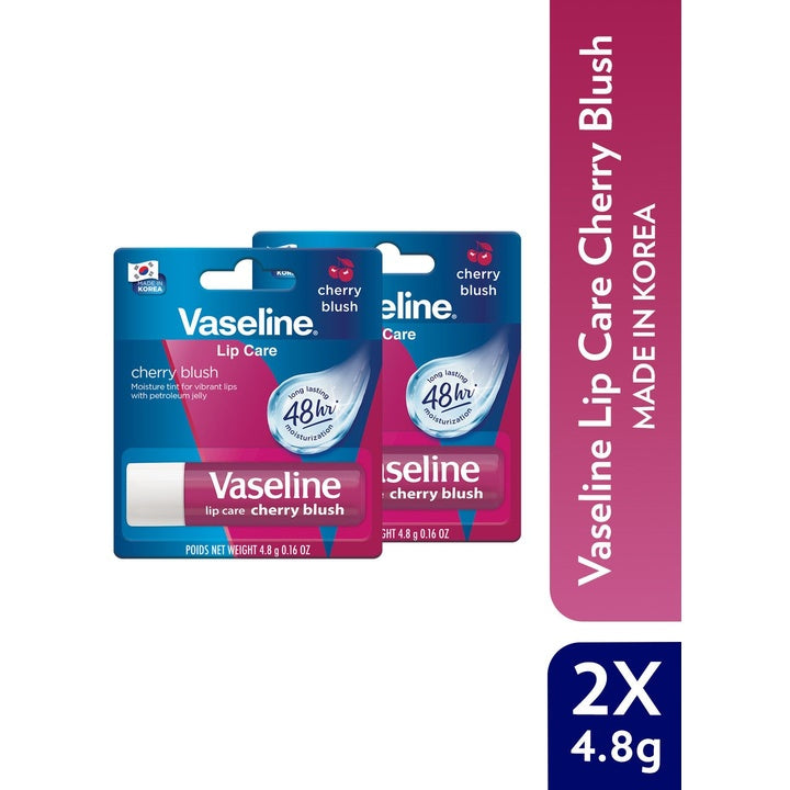 Vaseline Set of 2 Lip Balm Stick - Cherry Blush