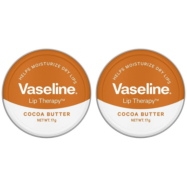 Vaseline Set of 2 Lip Therapy Cocoa Butter Lip Tin - 17g each
